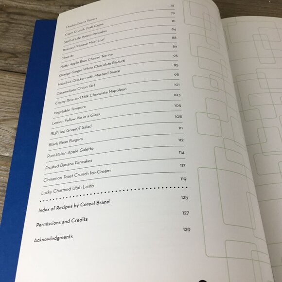 The Breakfast Cereal Gourmet By David Hoffman Cookbook 2005 Hardcover - Picture 7 of 11